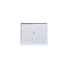 Free Shipping 2 Door Sliding Door Low Steel File Cabinet